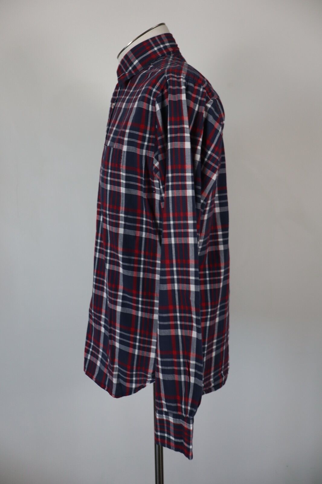 TOMMY HILFIGER CAMICIA UOMO TG. XS MAN CASUAL SHIRT VINTAGE SHIRT COTONE COTTON