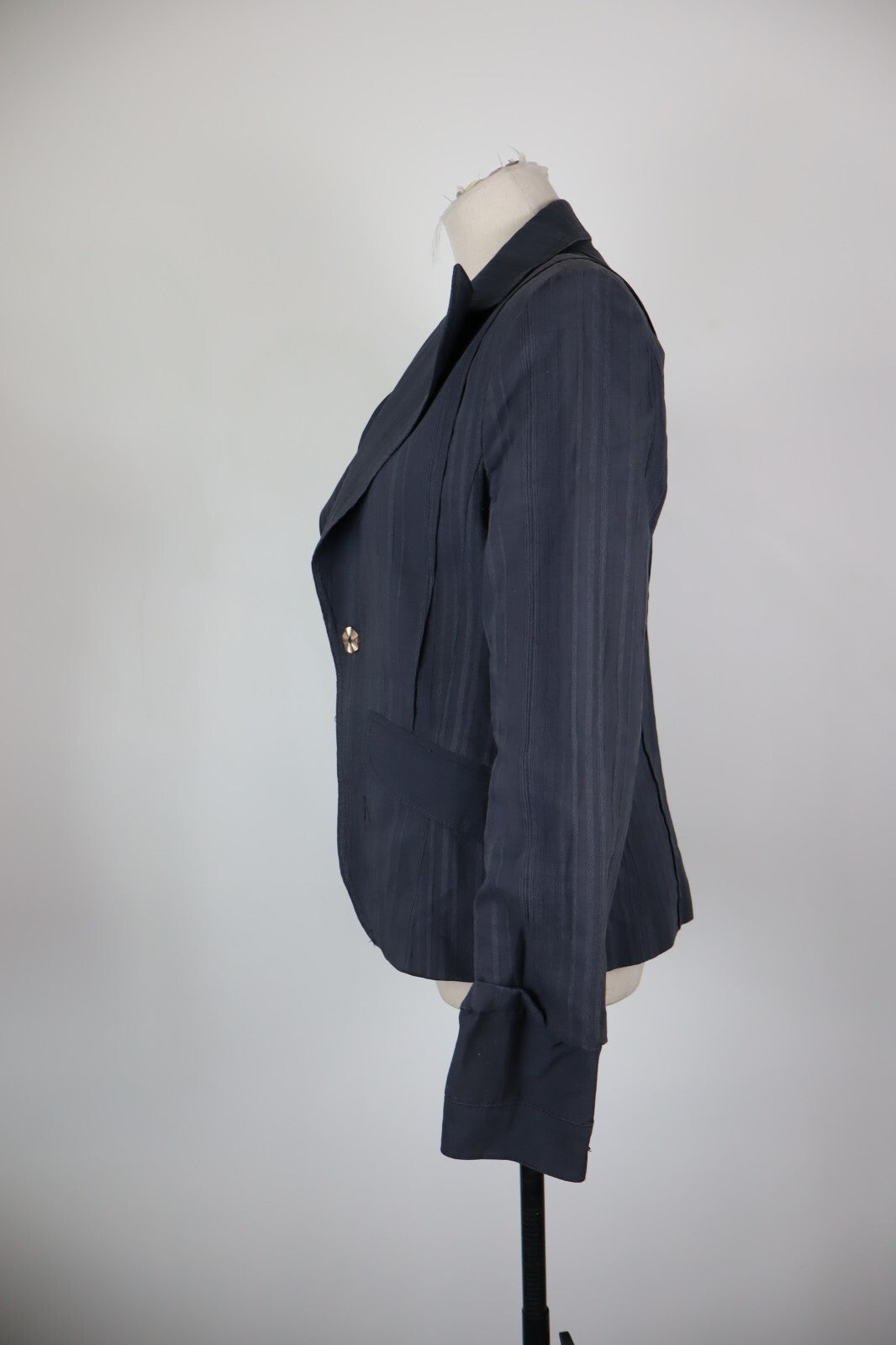 BLU BYBLOS BLAZER GIACCA COTONE DONNA Tg 46 WOMAN VINTAGE JACKET CASUAL