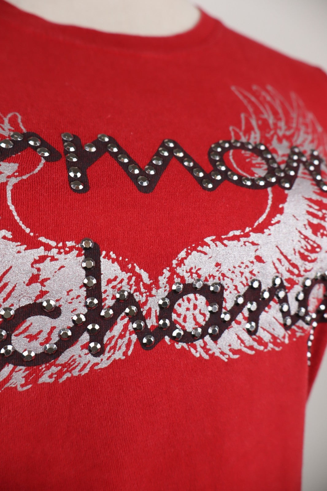 AX ARMANI EXCHANGE MAGLIA DONNA TG. S WOMAN CASUAL T-SHIRT VINTAGE COTONE COTTON