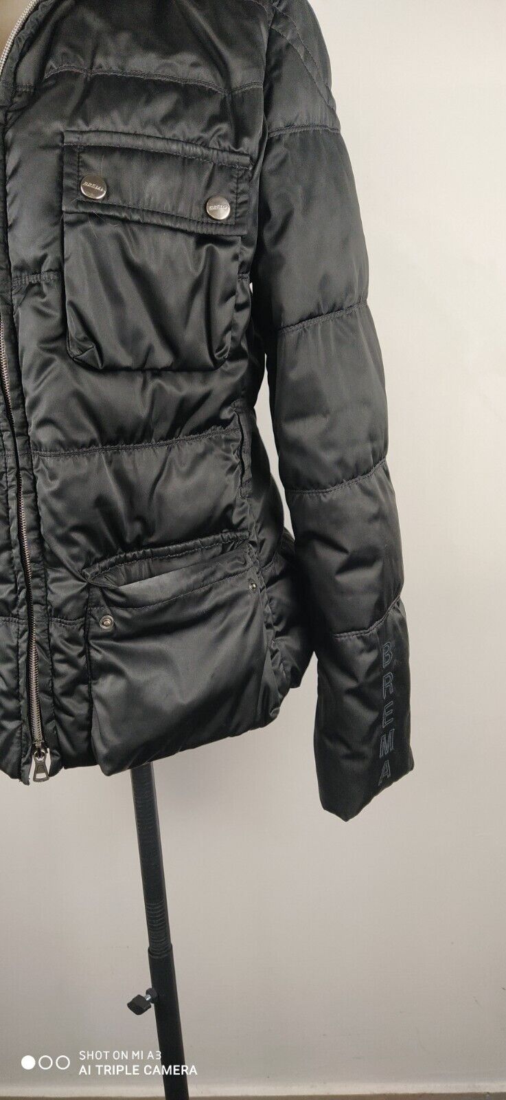 BREMA GIUBBINO IMBOTTITO GIACCA DONNA Tg 44 WOMAN CASUAL JACKET VINTAGE