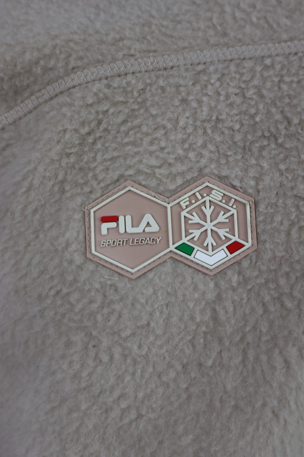FILA F.I.S.I SCI FELPA ZIP SPORT NEVE UOMO TG XXL VINTAGE MAN JACKET CASUAL
