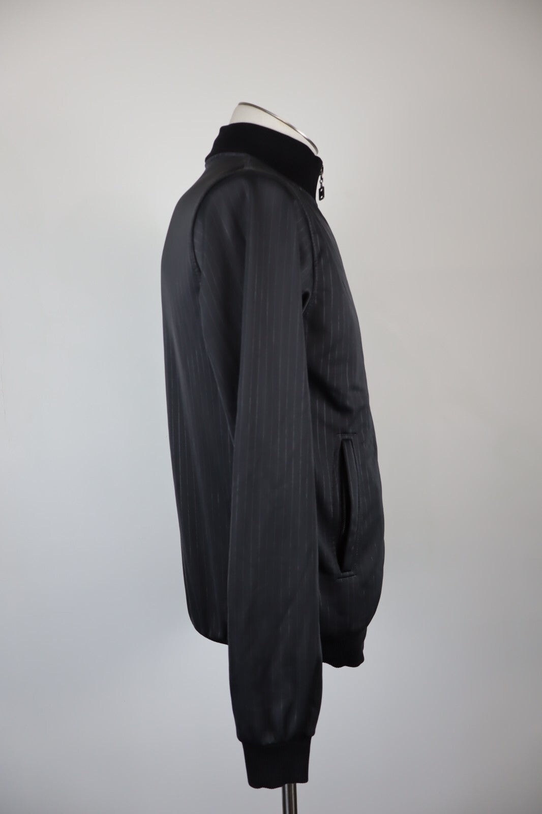 BUT NOT GIACCA FELPA CON ZIP UOMO Tg. S MAN CASUAL SPORT JACKET VINTAGE