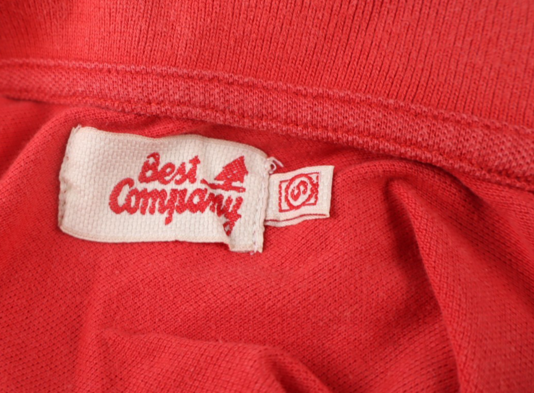 BEST COMPANY VESTITO ABITO A POLO DONNA TG. S WOMAN CASUAL VINTAGE DRESS COTONE