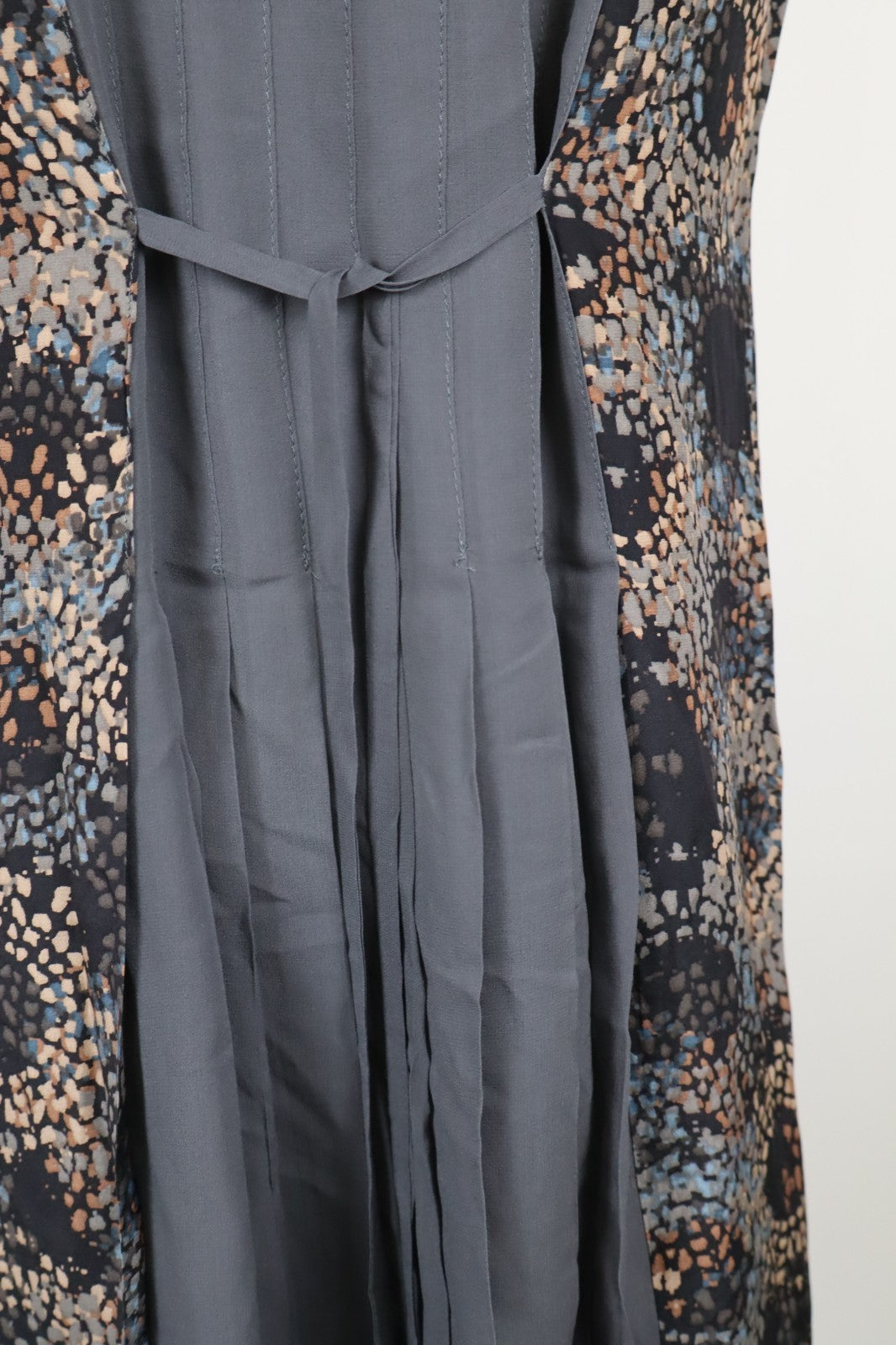 LIU JO VESTITO DONNA TG. 44 WOMAN CASUAL VINTAGE DRESS ABITO SETA SILK