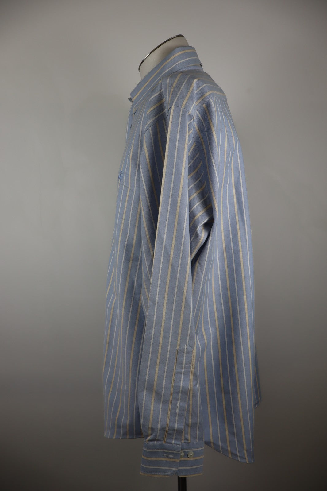 BROOKS BROTHERS CAMICIA MANICHE LUNGHE UOMO COTONE TG L MAN CASUAL VINTAGE SHIRT