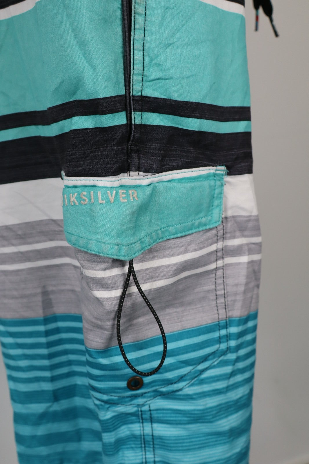 QUICKSILVER COSTUME PANTALONCINO MARE UOMO TG.32 MEN SWIMSUIT VINTAGE CASUAL