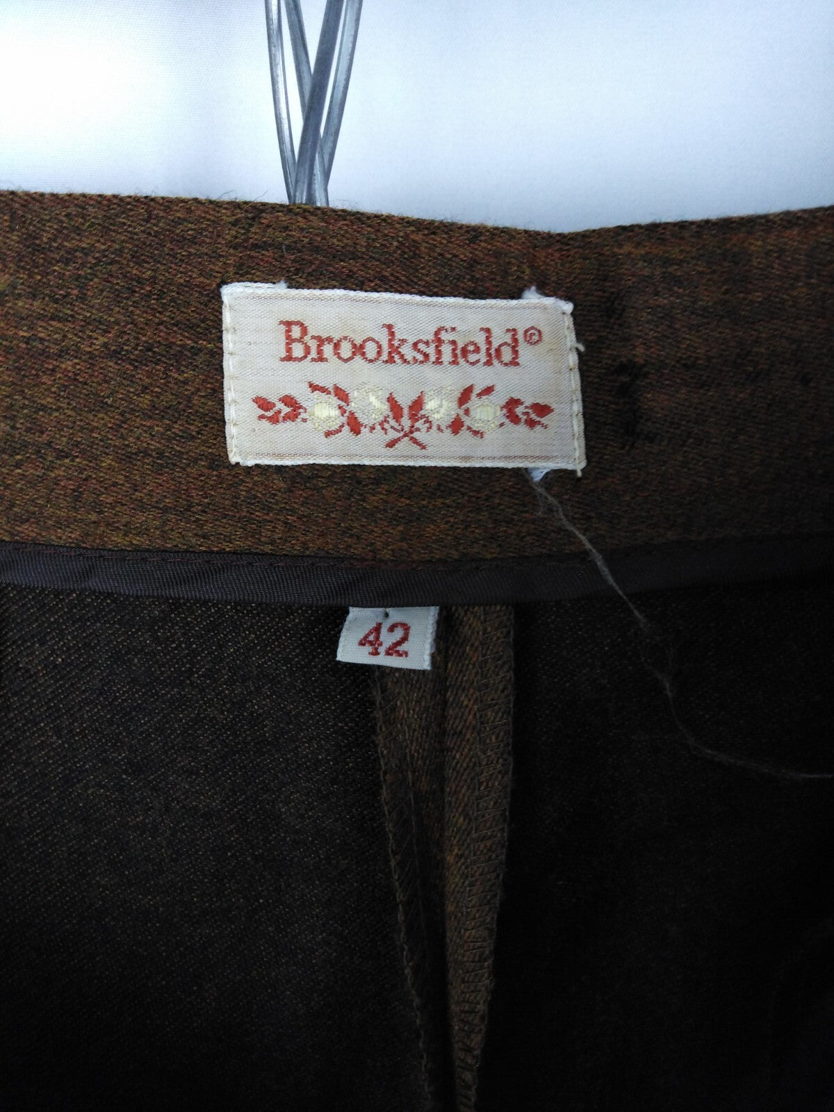 BROOKSFIELD PANTALONCINO LANA DONNA TG 42 WOMEN PANTS SHORT VINTAGE