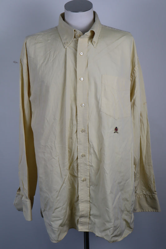 TOMMY HILFIGER CAMICIA UOMO COTONE TG XXL MAN CASUAL VINTAGE COTTON SHIRT