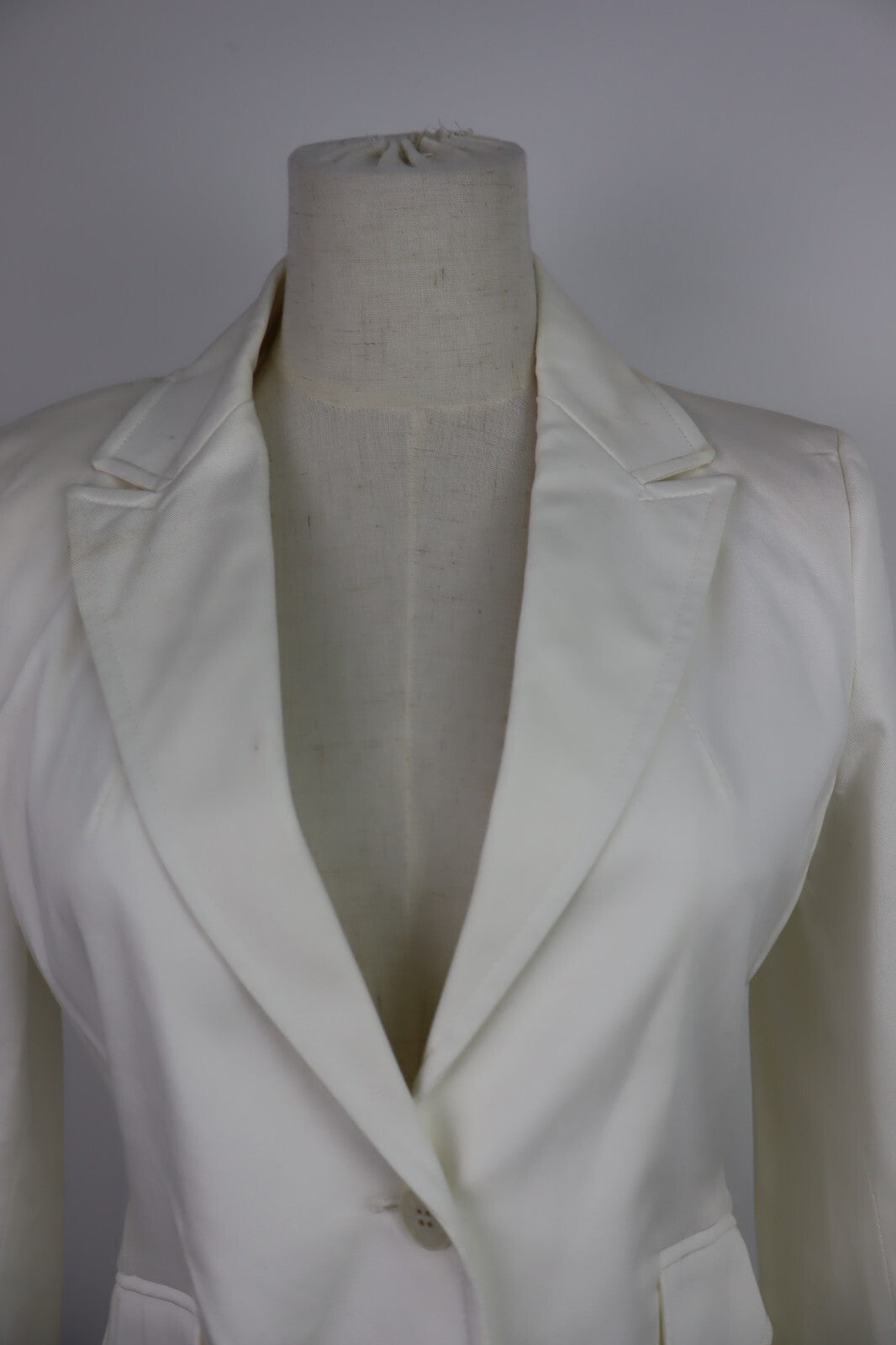 PATRIZIA PEPE GIACCA BLAZER DONNA Tg 46 WOMAN VINTAGE JACKET COTONE