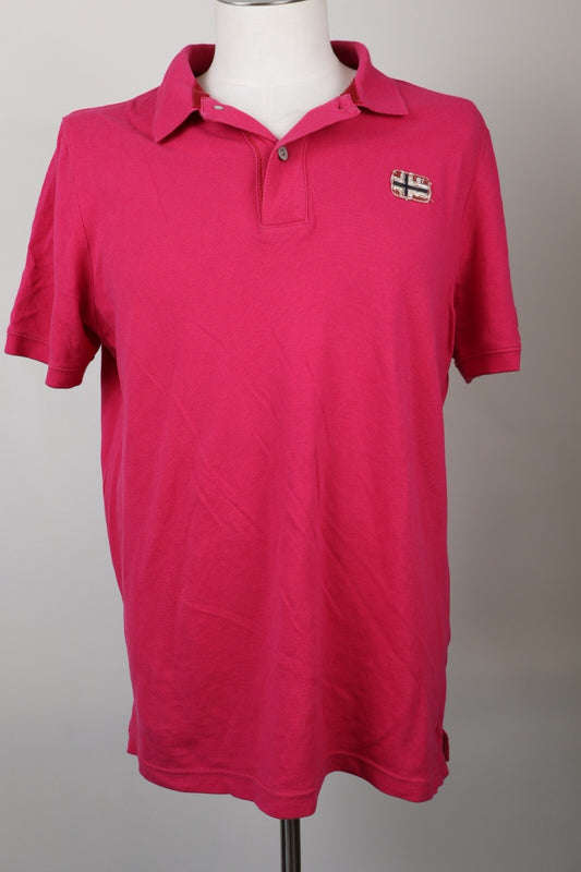 NAPAPIJRI MAGLIA COTONE POLO UOMO TG. L MAN POLO SHIRT CASUAL VINTAGE COTTON