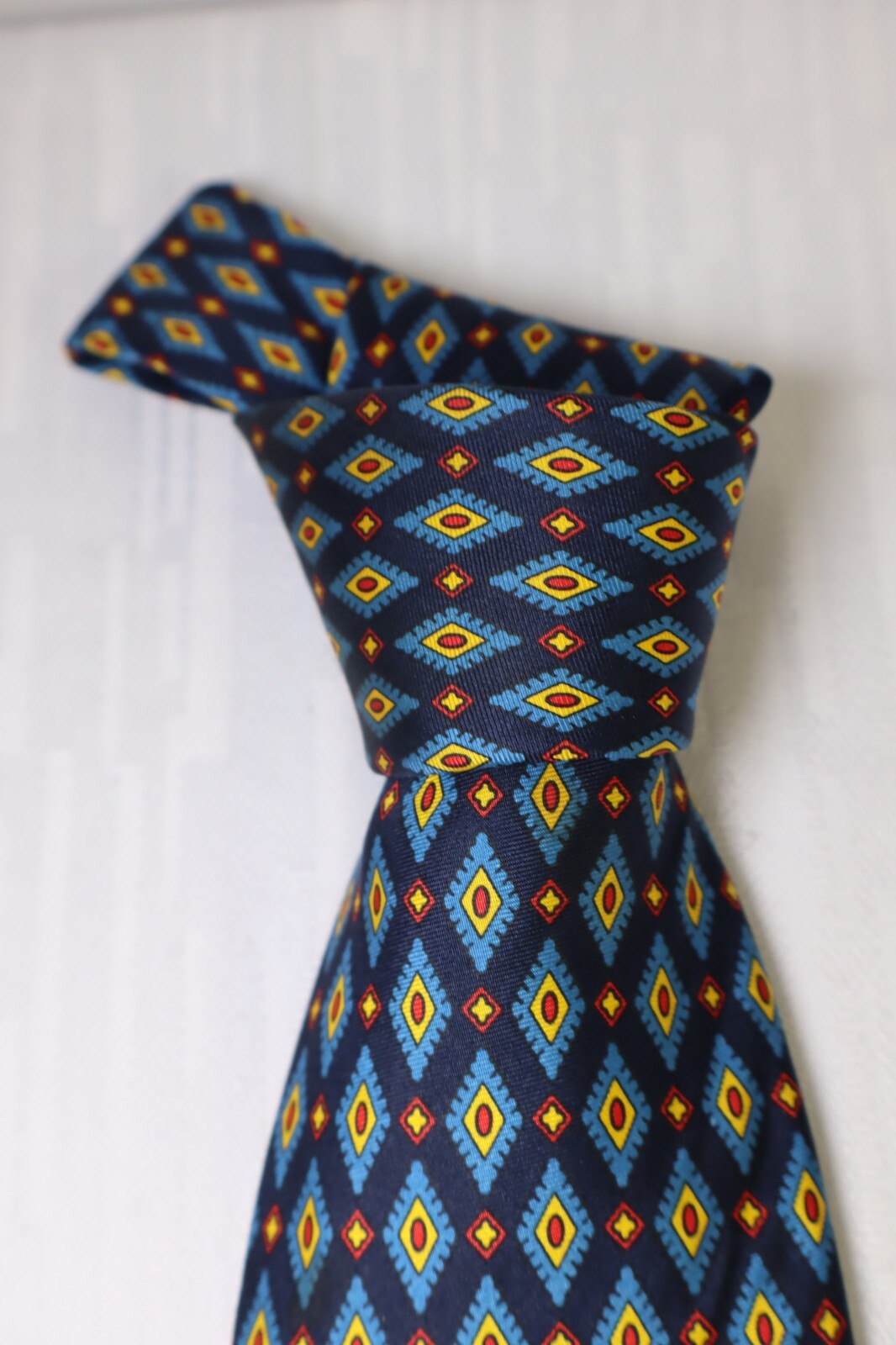 ROXY 100% SILK TIE SETA CRAVATTA NECKTIE MADE IN ITALY