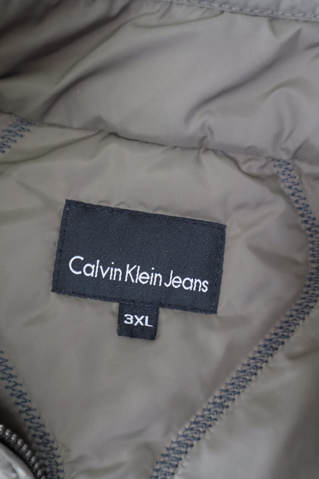 CALVIN  KLEIN GIUBBINO SMANICATO GILET UOMO 3XL MAN JACKET VINTAGE