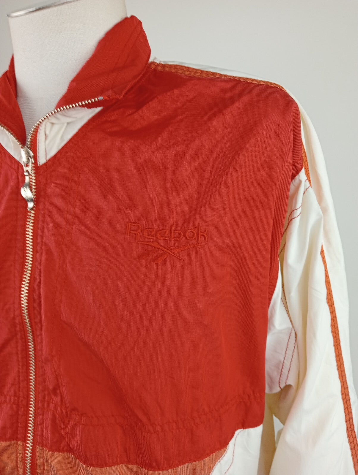 REEBOK GIACCA SPORTIVA UOMO Tg. 36 MAN CASUAL SPORT JACKET VINTAGE