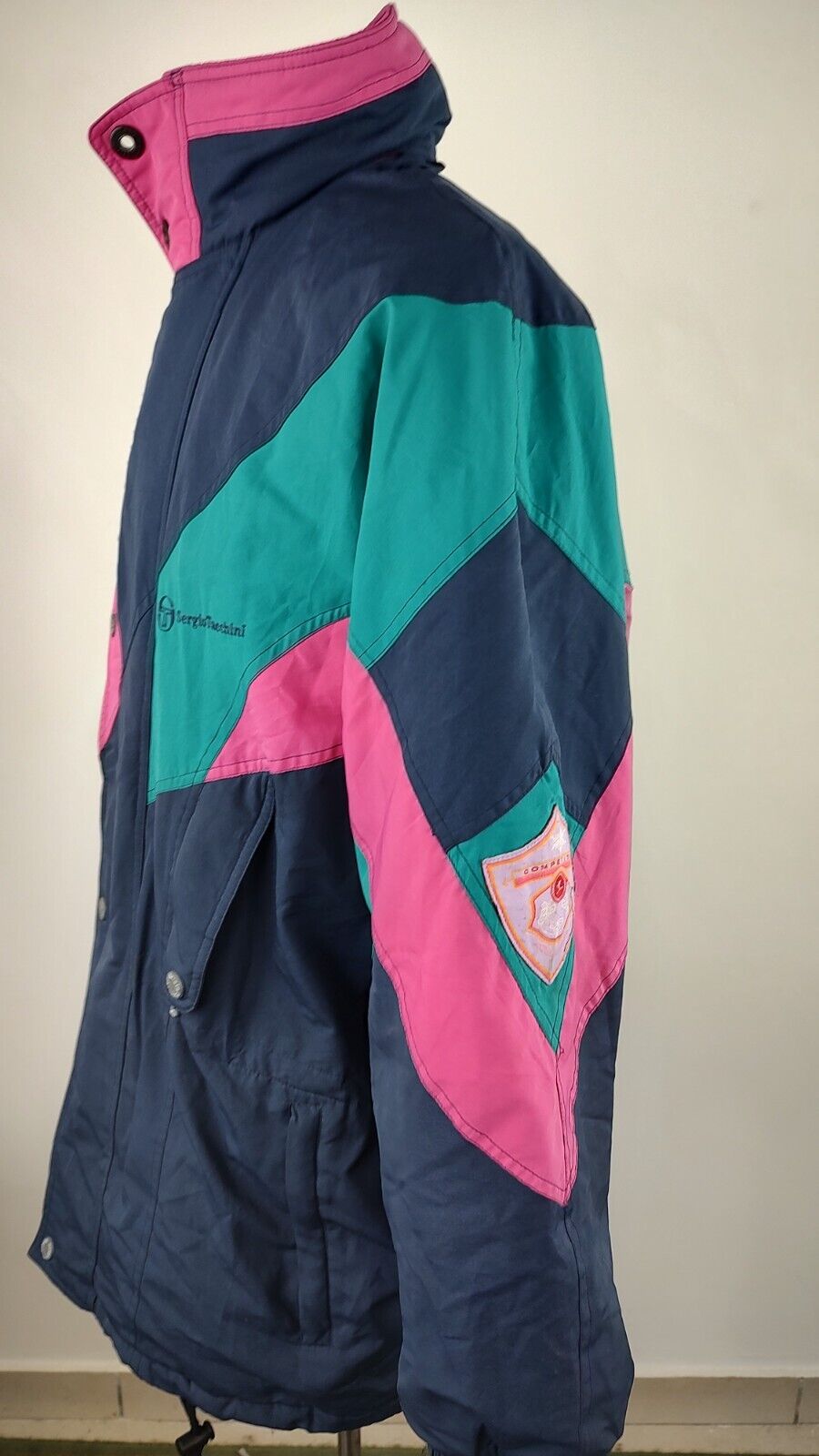 SERGIO TACCHINI GIUBBINO IMBOTTITO SCI UOMO Tg L MAN CASUAL VINTAGE JACKET