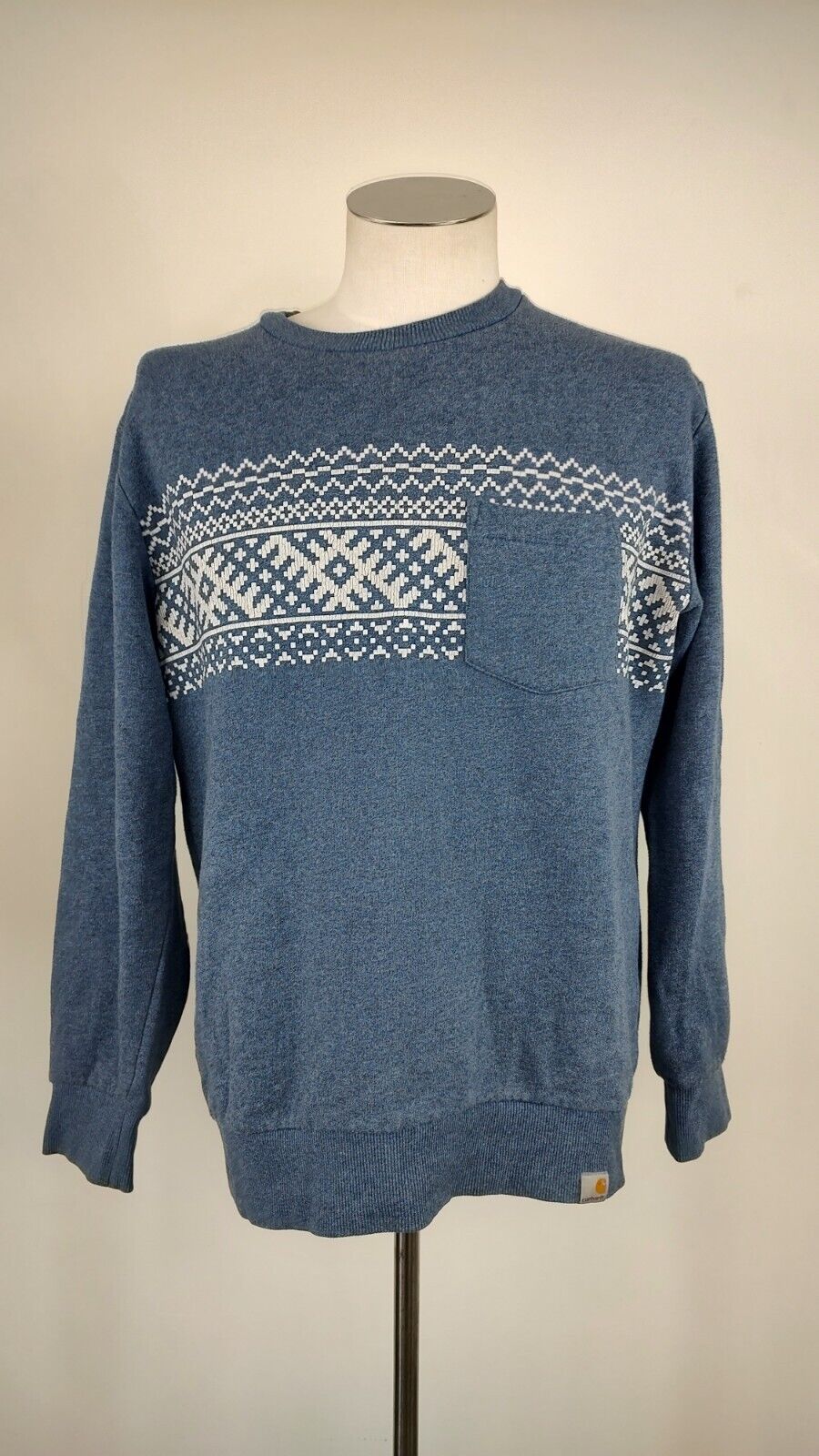 CARHARTT FELPA UOMO MAGLIA Tg M MAN SPORT SWEATSHIRT VINTAGE CASUAL