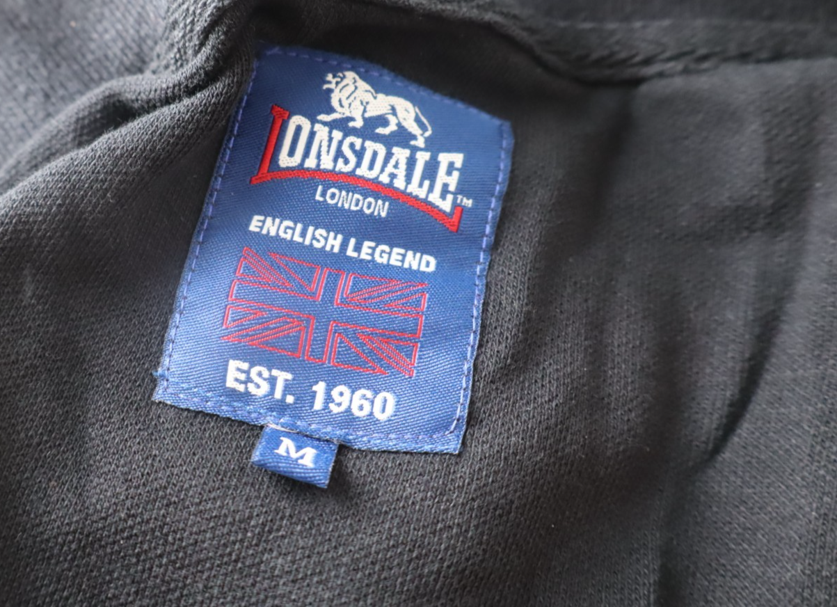 LONSDALE MAGLIA POLO UOMO TG. M MAN SHIRT CASUAL VINTAGE COTONE MANICA LUNGA