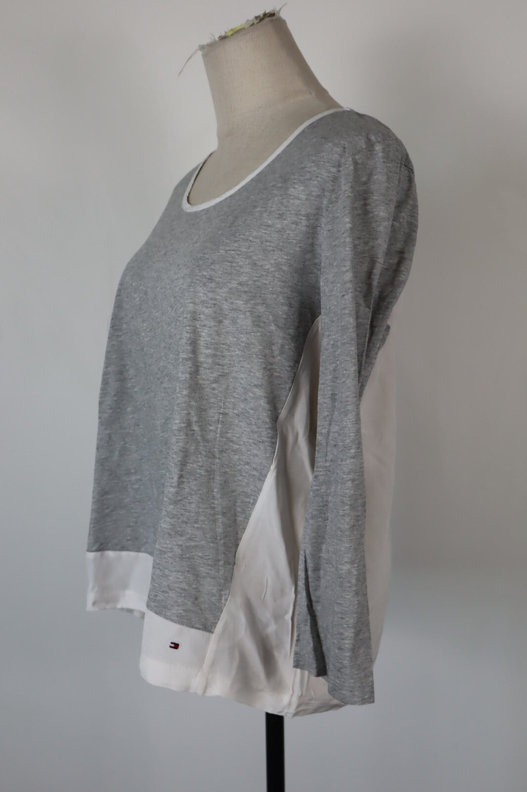 TOMMY HILFIGER MAGLIA DONNA TG. L WOMAN CASUAL VINTAGE TOP T-SHIRT COTONE COTTON