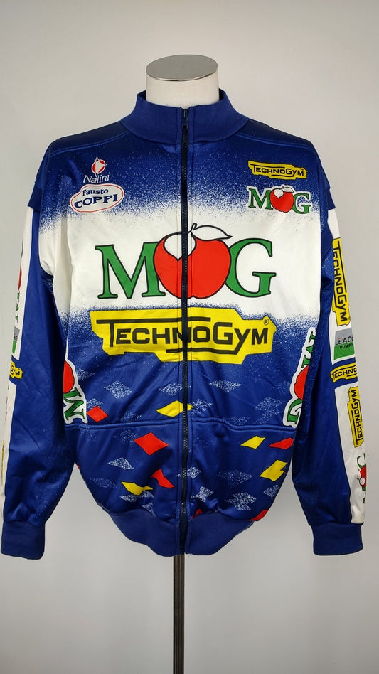 NALINI GIUBBINO IMBOTTITO SPORT CICLISMO UOMO TG. 7 MAN BIKERS VINTAGE JACKET