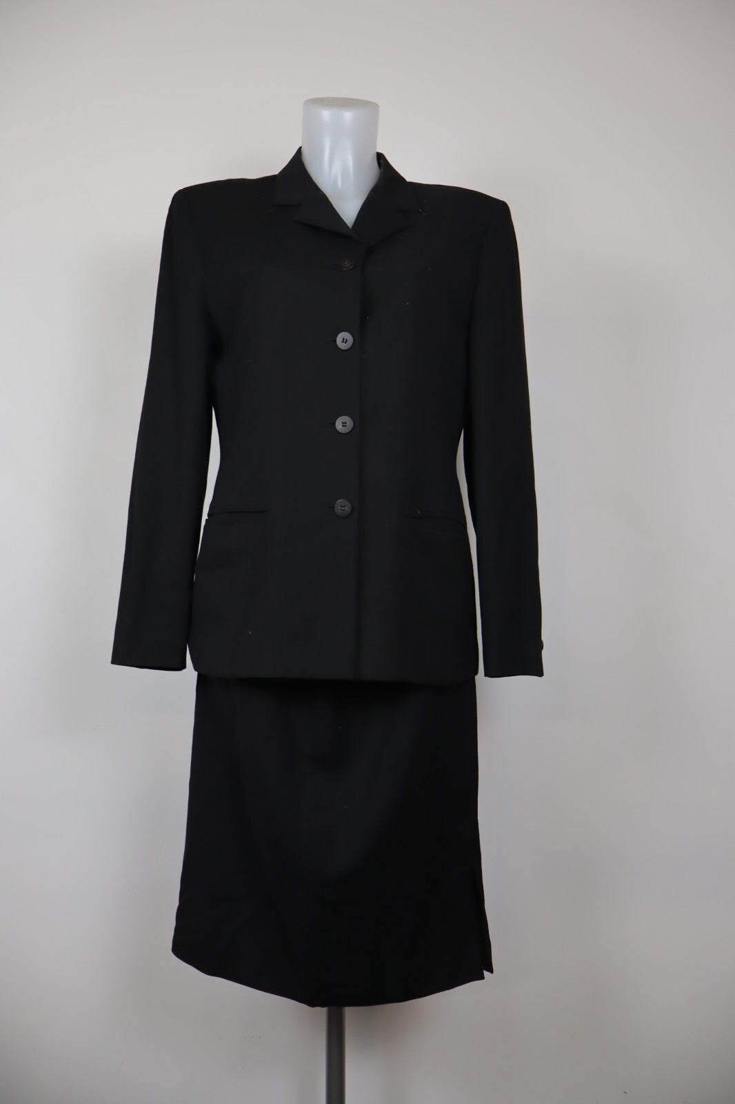 MARELLA COMPLETO DONNA Tg. 44 GIACCA GONNA DRESS VINTAGE CASUAL SUIT LANA WOOL