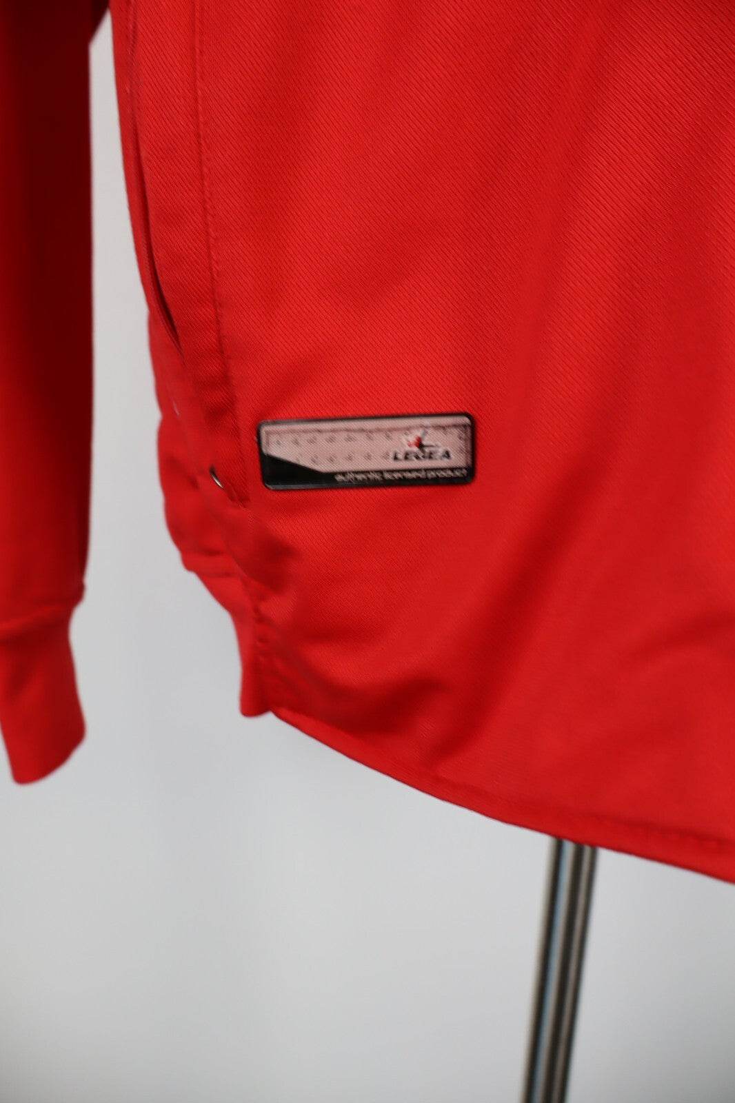 LEGEA STELLA ROSSA FELPA CALCIO JACKET UOMO Tg XL MAN SPORT JACKET SWEATSHIRT