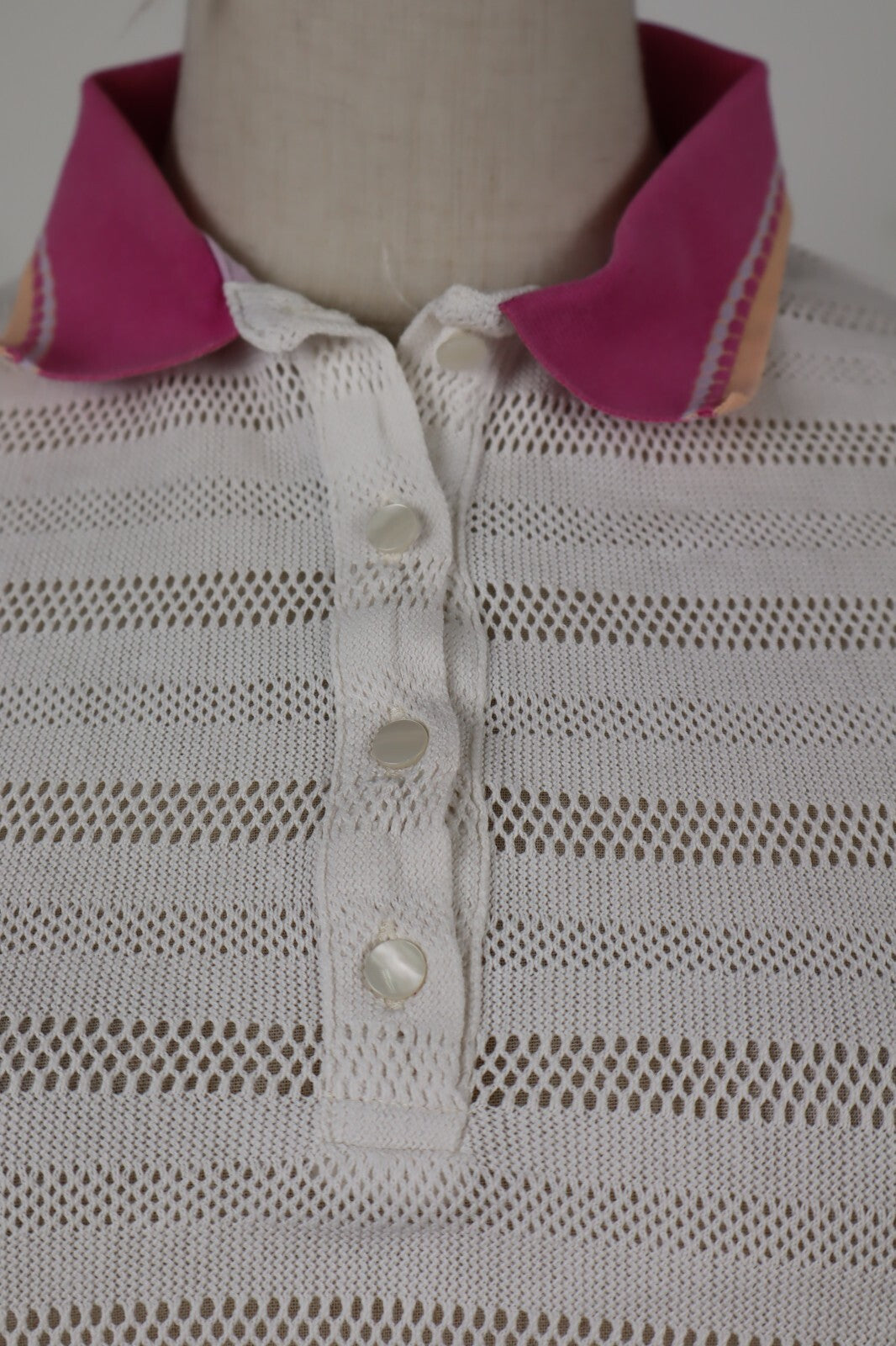 HARMONT & BLAINE POLO MAGLIA DONNA COTONE TG. S WOMAN SHIRT CASUAL VINTAGE