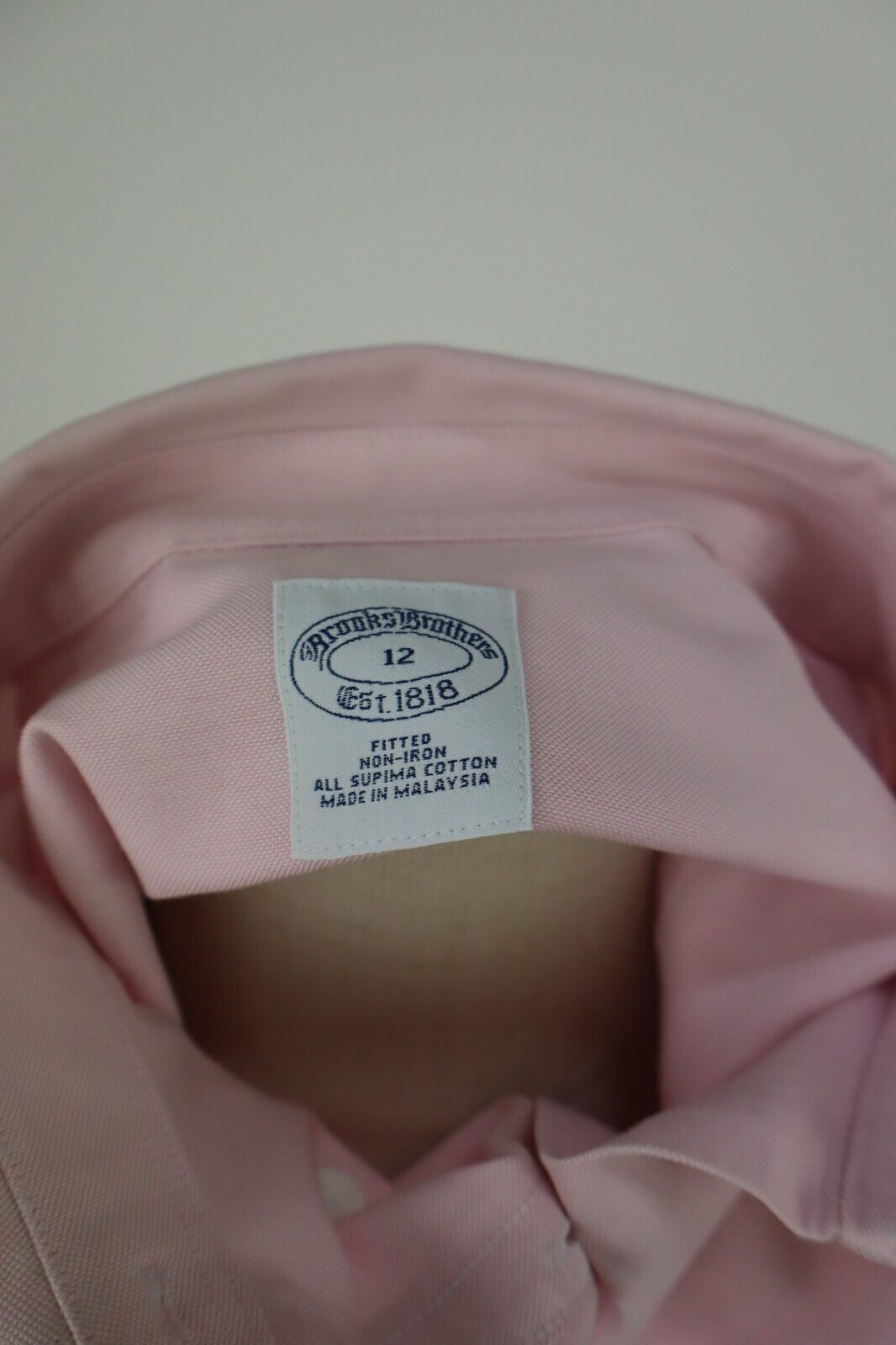 BROOKS BROTHERS CAMICIA DONNA TG. 12 WOMAN SHIRT CASUAL VINTAGE COTONE