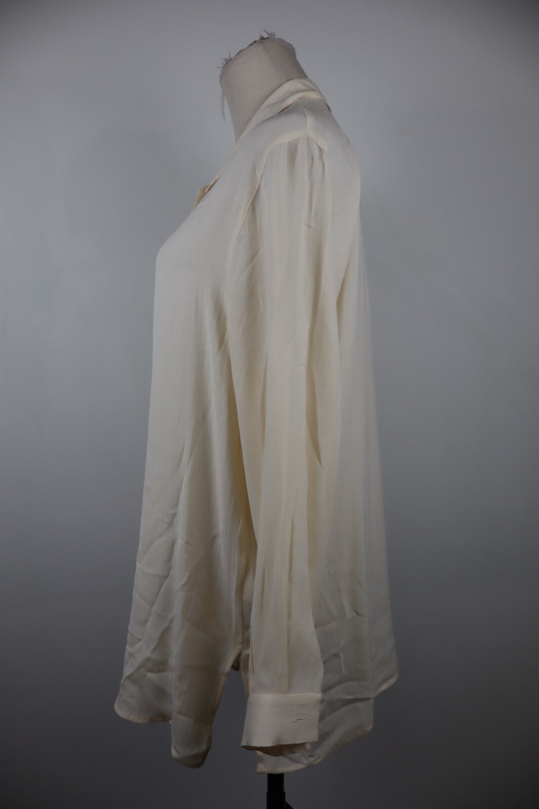 MARINA RINALDI CAMICIA DONNA TG. 25 WOMAN SHIRT CASUAL VINTAGE SETA SILK SOIE