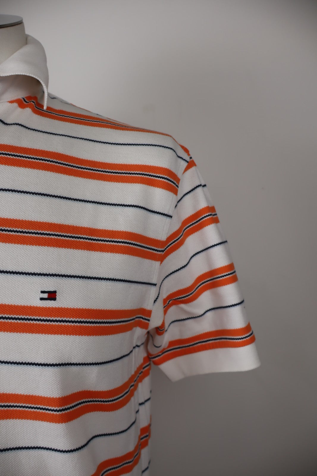 TOMMY HILFIGER MAGLIA POLO UOMO TG. S MAN T-SHIRT CASUAL VINTAGE COTONE COTTON