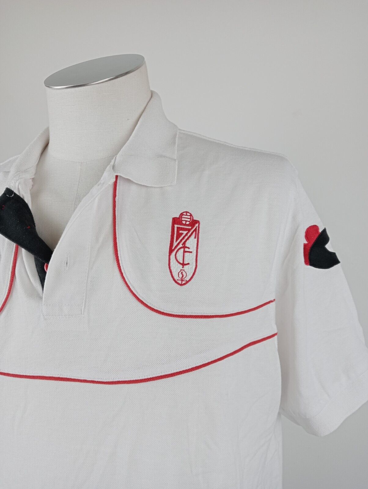 LEGEA GRANADA MAGLIA POLO CALCIO TRIKOT UOMO TG. XL SOCCER JERSEY VINTAGE