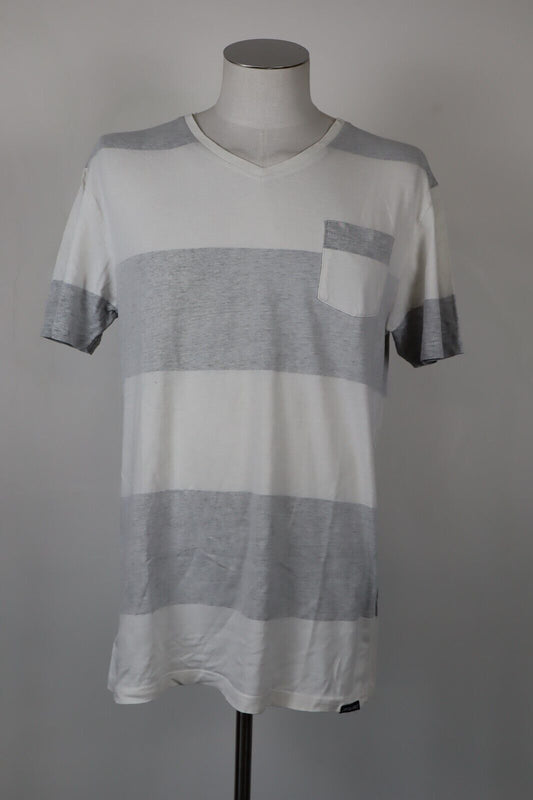 SANTA CRUZ MAGLIA UOMO TG. L MAN T-SHIRT VINTAGE CASUAL COTONE