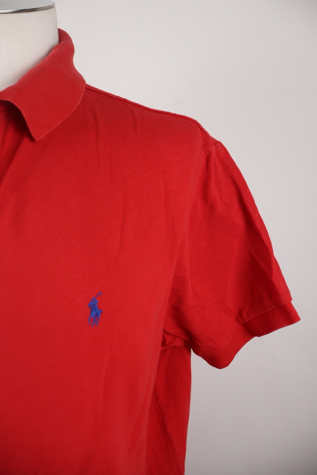 RALPH LAUREN MAGLIA POLO UOMO COTONE TG XL MAN COTTON SHIRT CASUAL VINTAGE LOGO