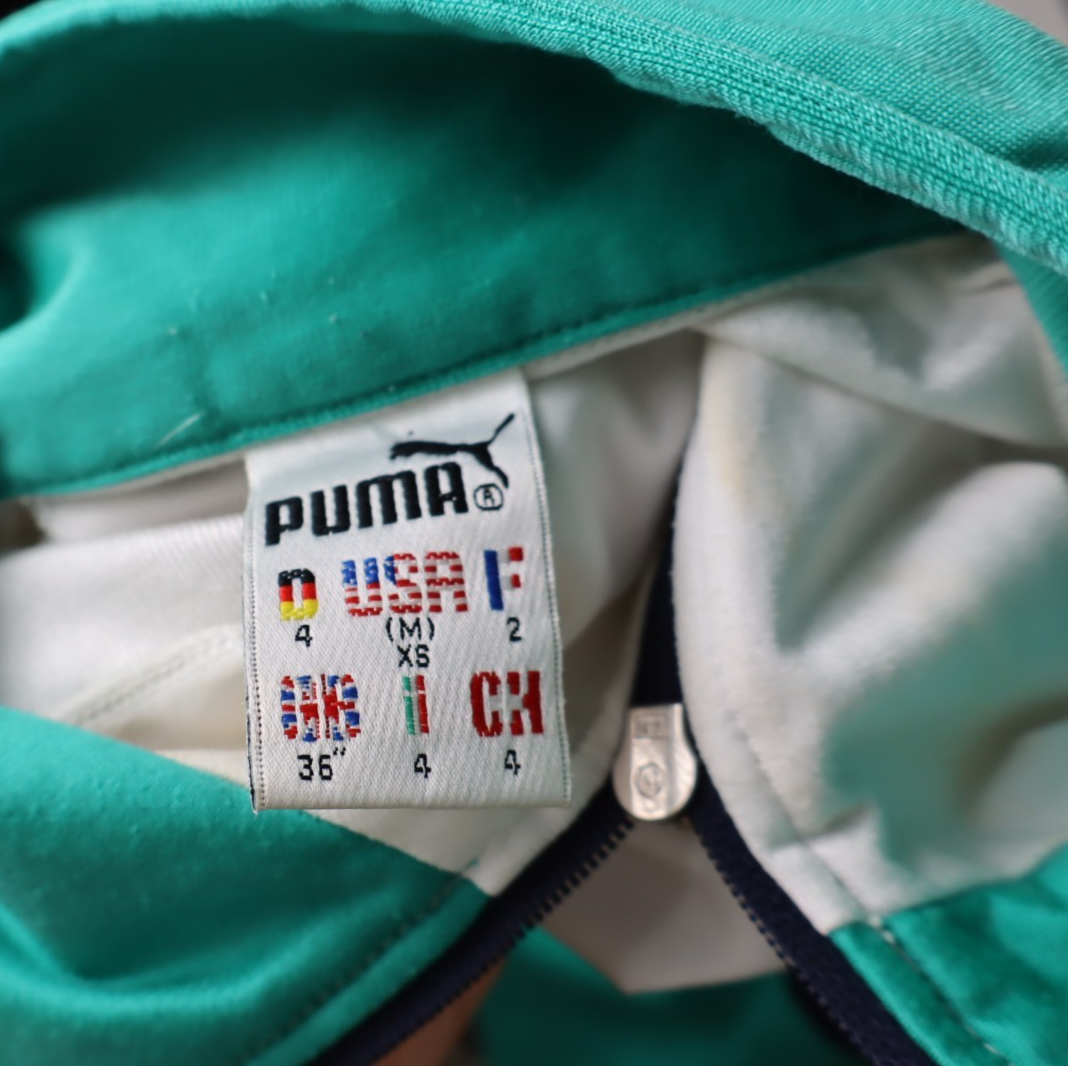 PUMA '90S GIACCA SPORTIVA UOMO Tg. 4 MAN VINTAGE CASUAL SPORT JACKET