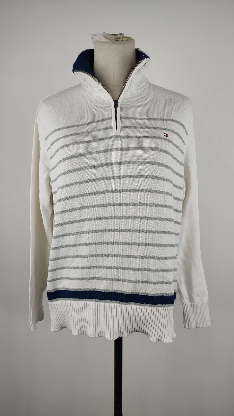 TOMMY HILFIGER MAGLIONE COTONE DONNA Tg. S WOMAN CASUAL SWEATER