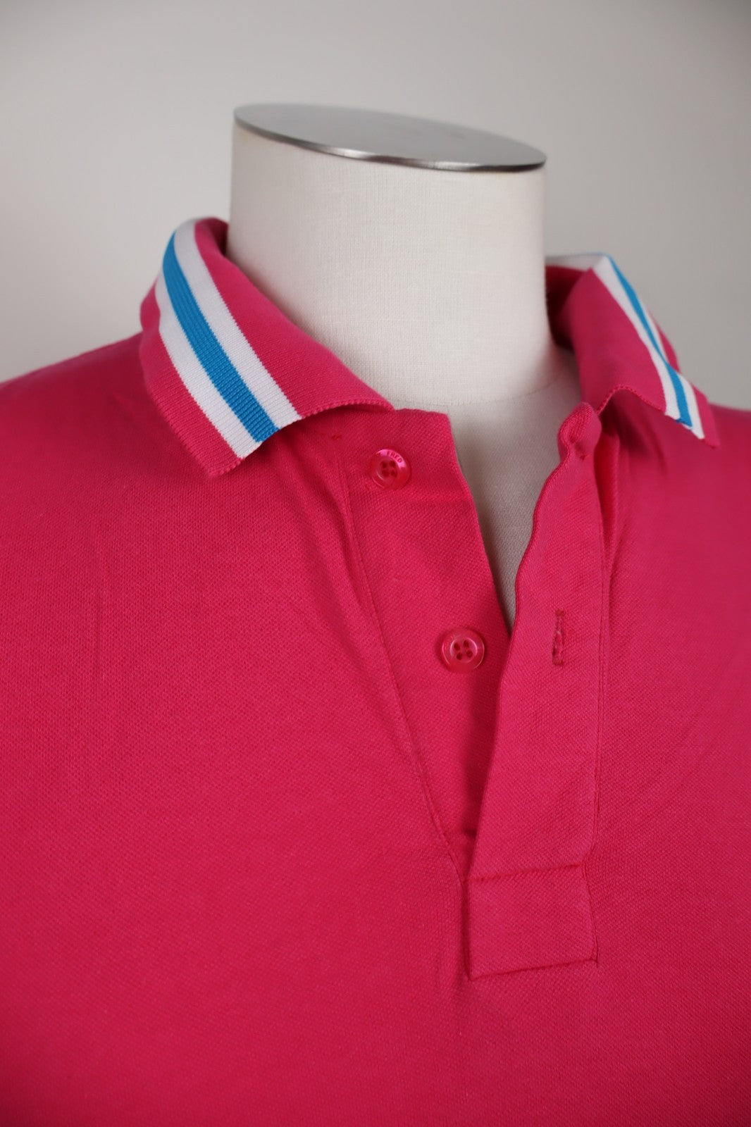 FRED PERRY POLO MAGLIA UOMO COTONE TG M SLIM MAN T-SHIRT CASUAL VINTAGE LOGO