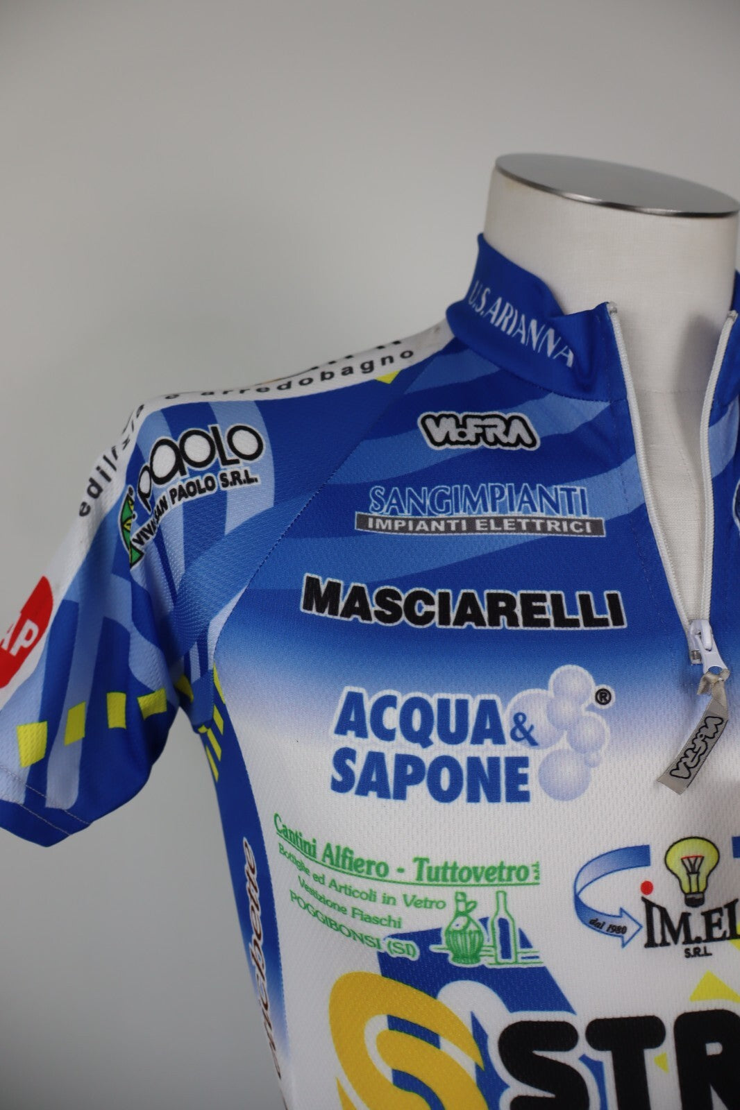 VIFRA MAGLIA CICLISMO CYCLING UOMO TG. 2 MAN SHIRT SPORT VINTAGE