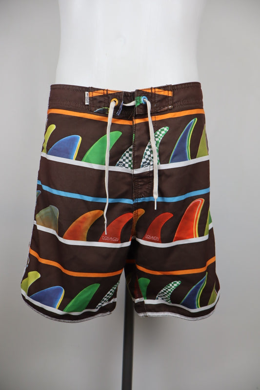 BILLABONG COSTUME PANTALONCINO MARE UOMO TG 34 MEN SWIMSUIT VINTAGE CASUAL