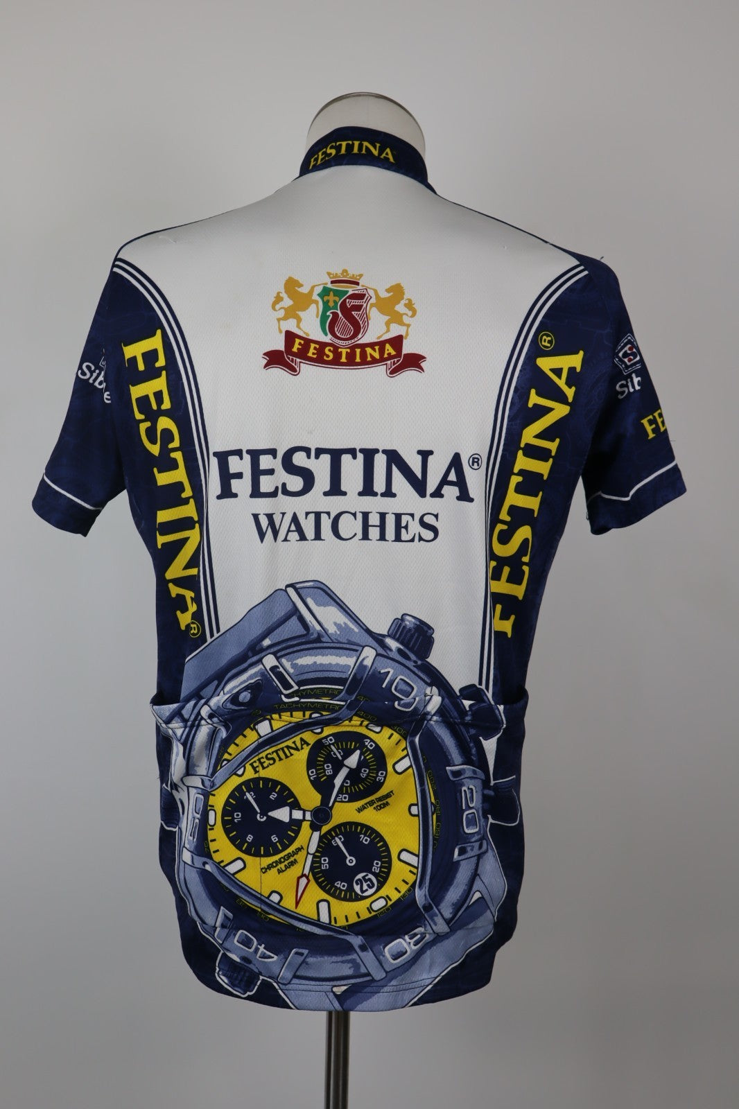 SIBILLE TEAM FESTINA MAGLIA CICLISMO UOMO TG. L  MAN T-SHIRT SPORT BIKE