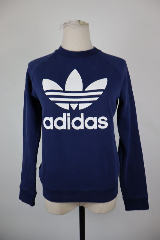 ADIDAS FELPA MAGLIA DONNA Tg 38 WOMEN CASUAL VINTAGE SPORT SWEATSHIRT