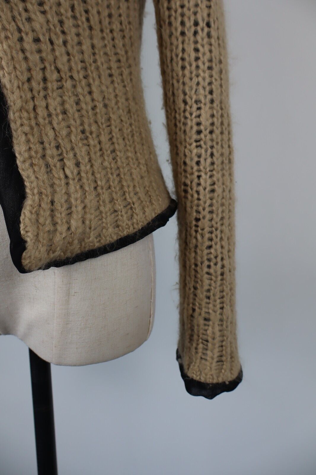 LIU JO JEANS MAGLIONE CARDIGAN DONNA M WOMAN SWEATER VINTAGE CASUAL LANA WOOL