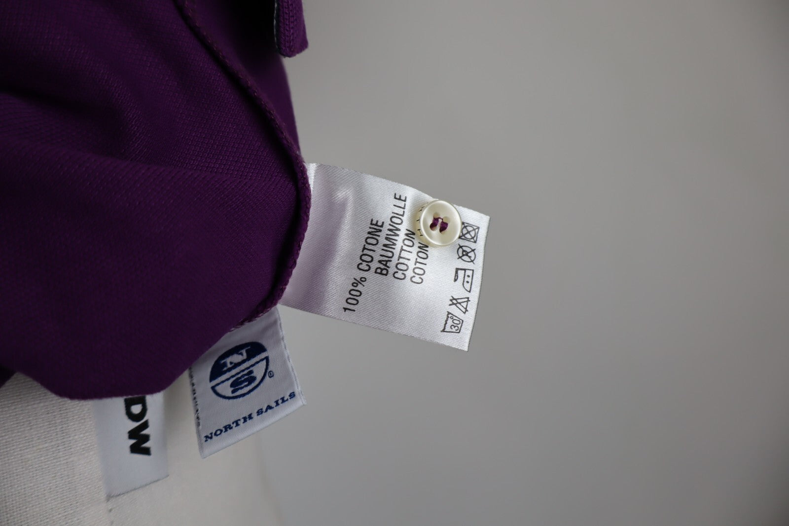 NORTH SAILS POLO MAGLIA UOMO TG. M MAN T-SHIRT CASUAL VINTAGE COTONE COTTON