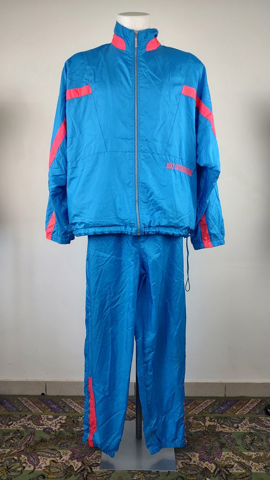 NIKE TUTA COMPLETA Tg L TRACKSUIT JACKET GIACCA PANTS UOMO SPORT