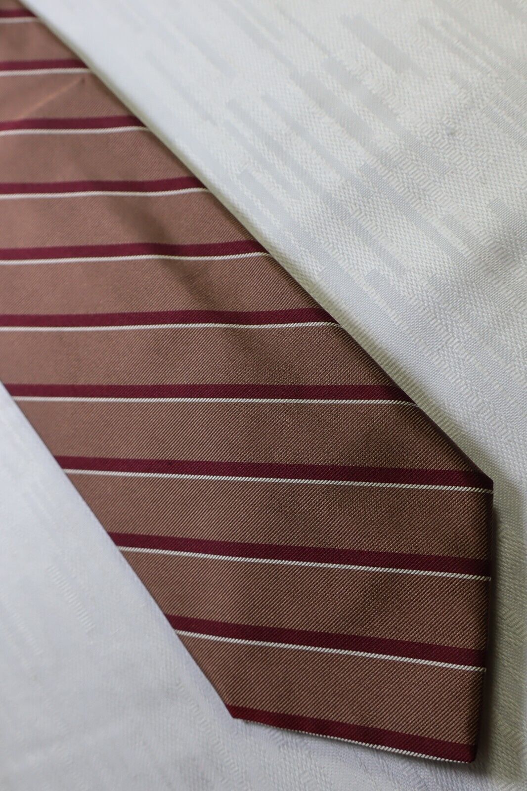 PRAGA NAPOLI 100% SILK TIE SETA CRAVATTA NECKTIE MADE IN ITALY