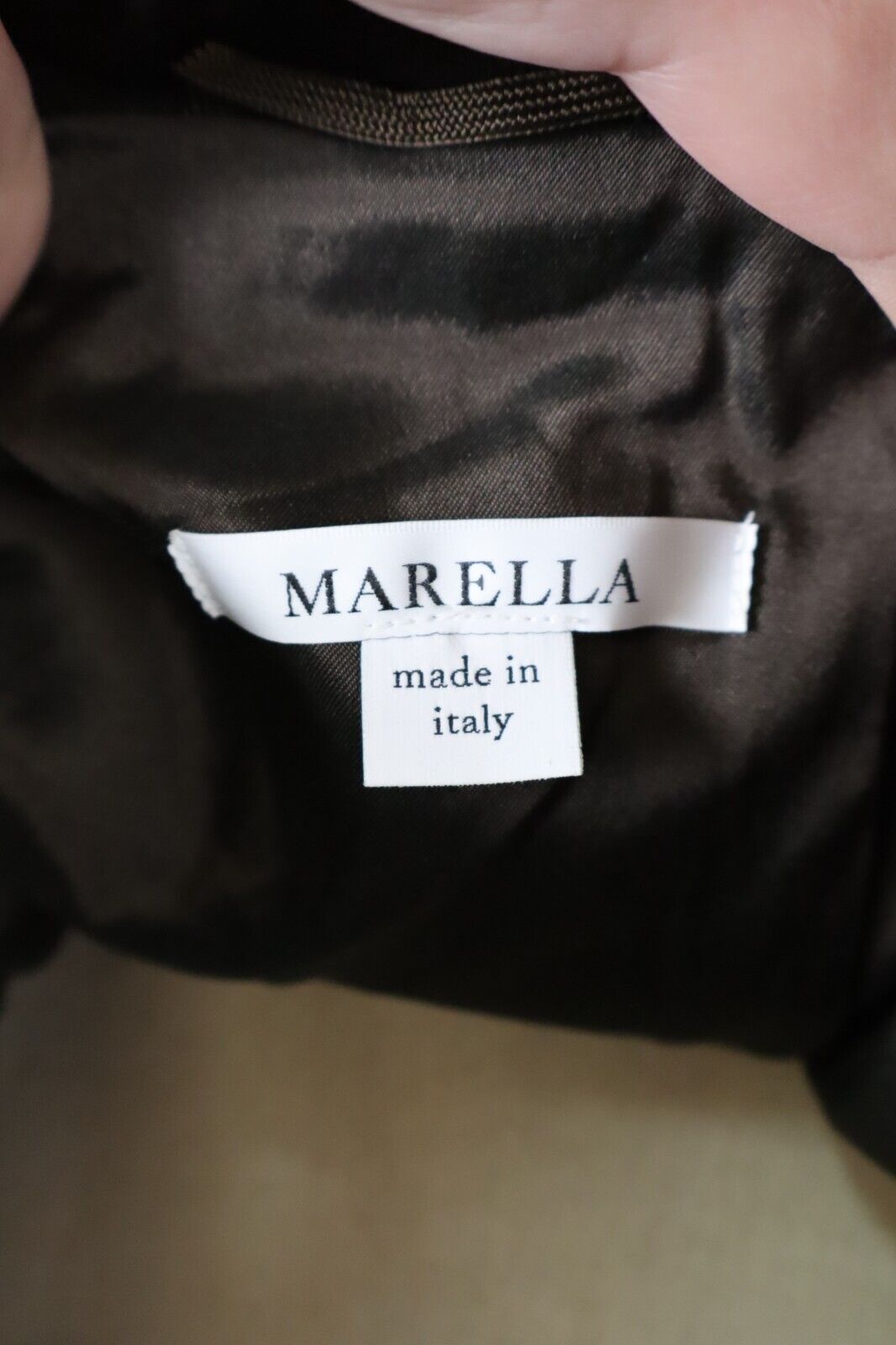 MARELLA GIACCA DONNA Tg 46 WOMAN CASUAL VINTAGE JACKET SUIT LANA