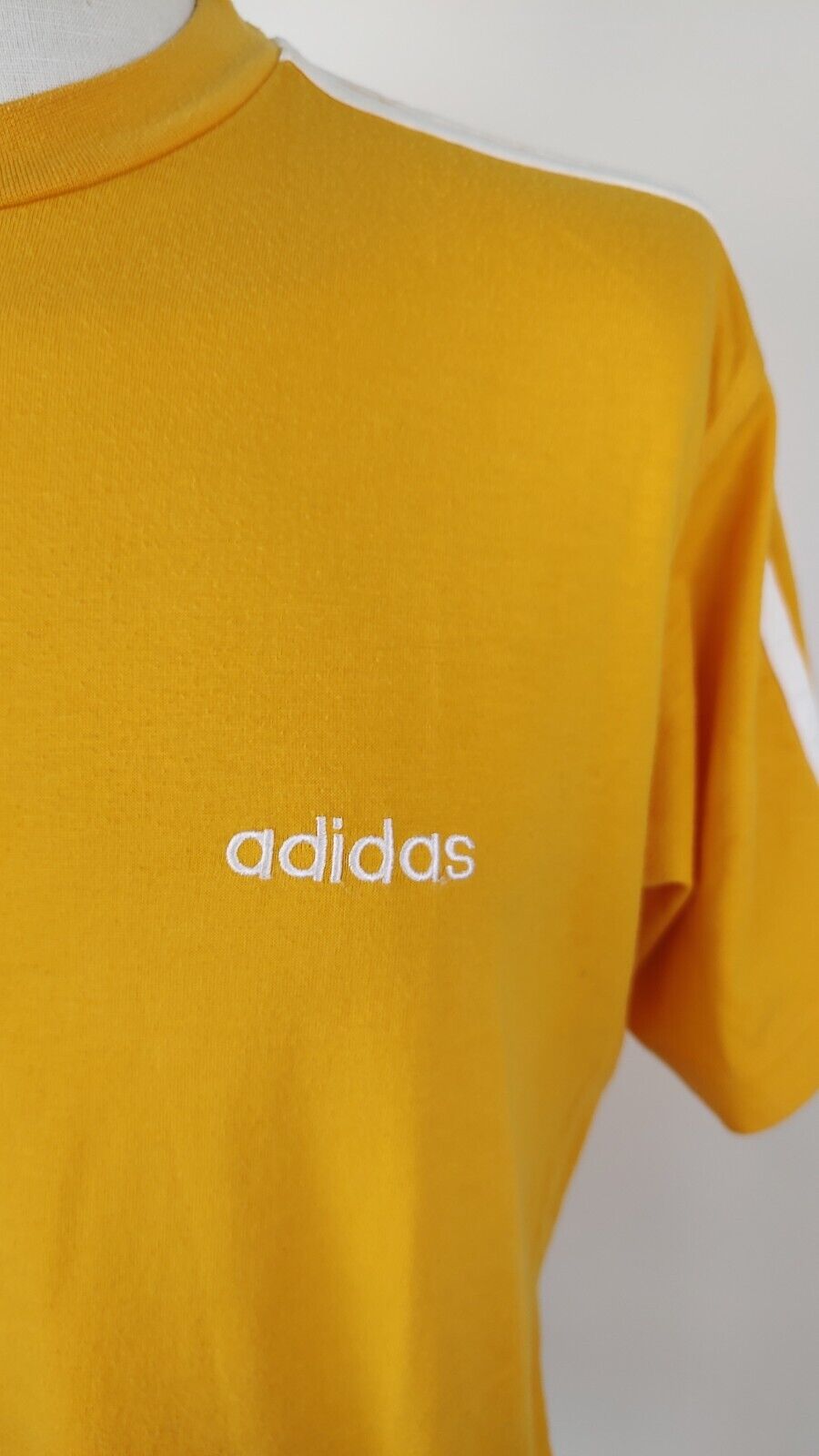 ADIDAS MAGLIA UOMO COTONE TG D6 MAN COTTON T-SHIRT CASUAL VINTAGE