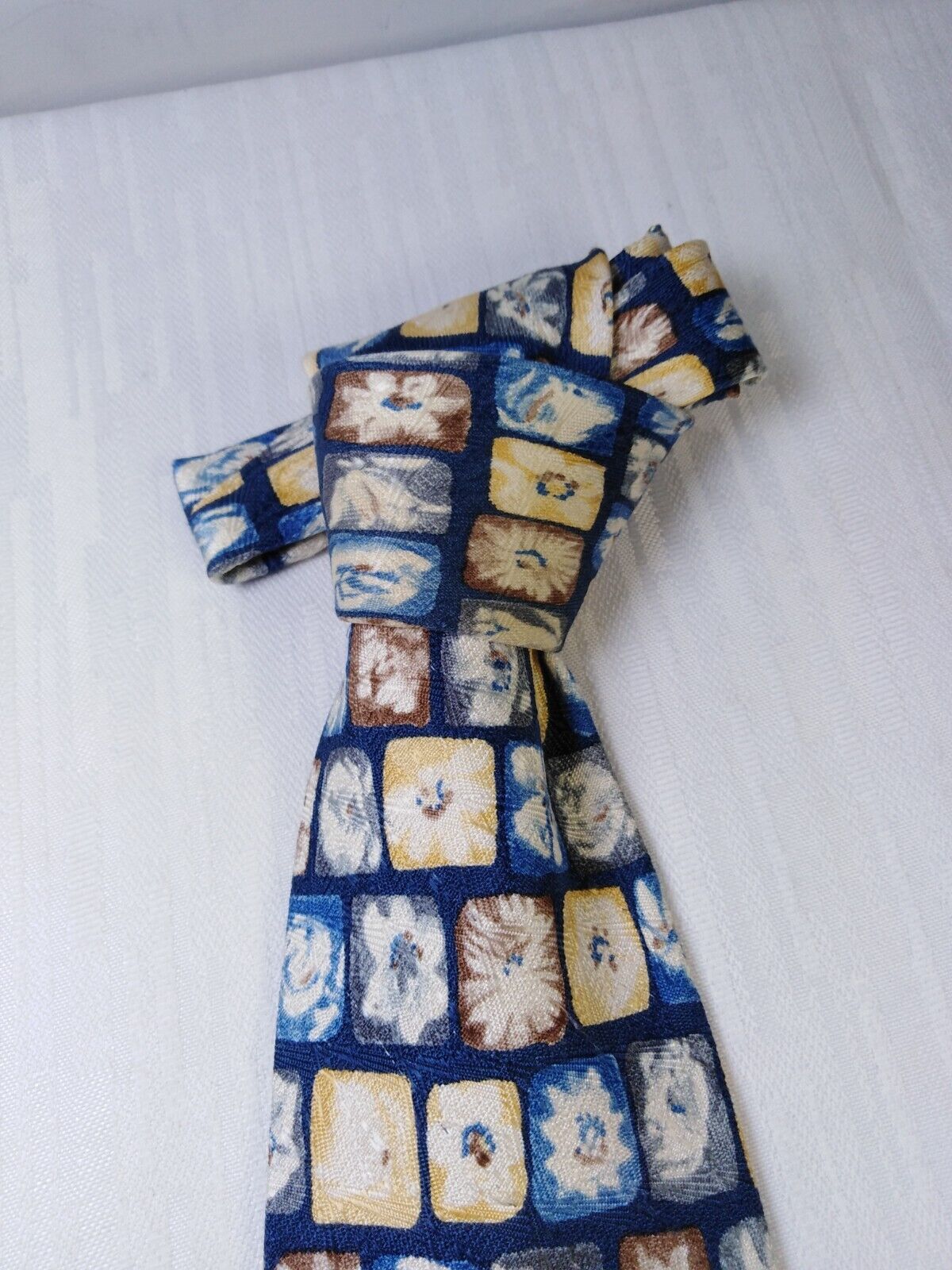 ALTEA MILANO 100% SETA SILK TIE CRAVATTA NECKTIE MADE IN ITALY VINTAGE CLASSIC