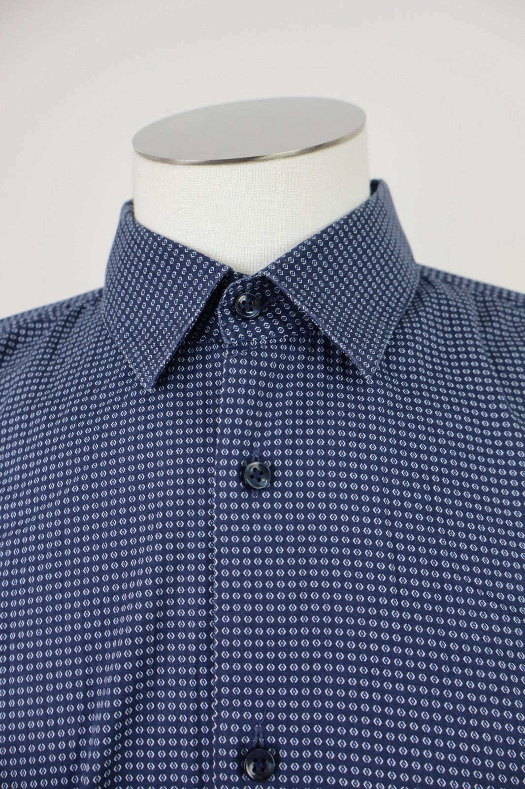 HUGO BOSS CAMICIA UOMO TG 42 / 16.5 MAN CASUAL VINTAGE SHIRT COTONE COTTON