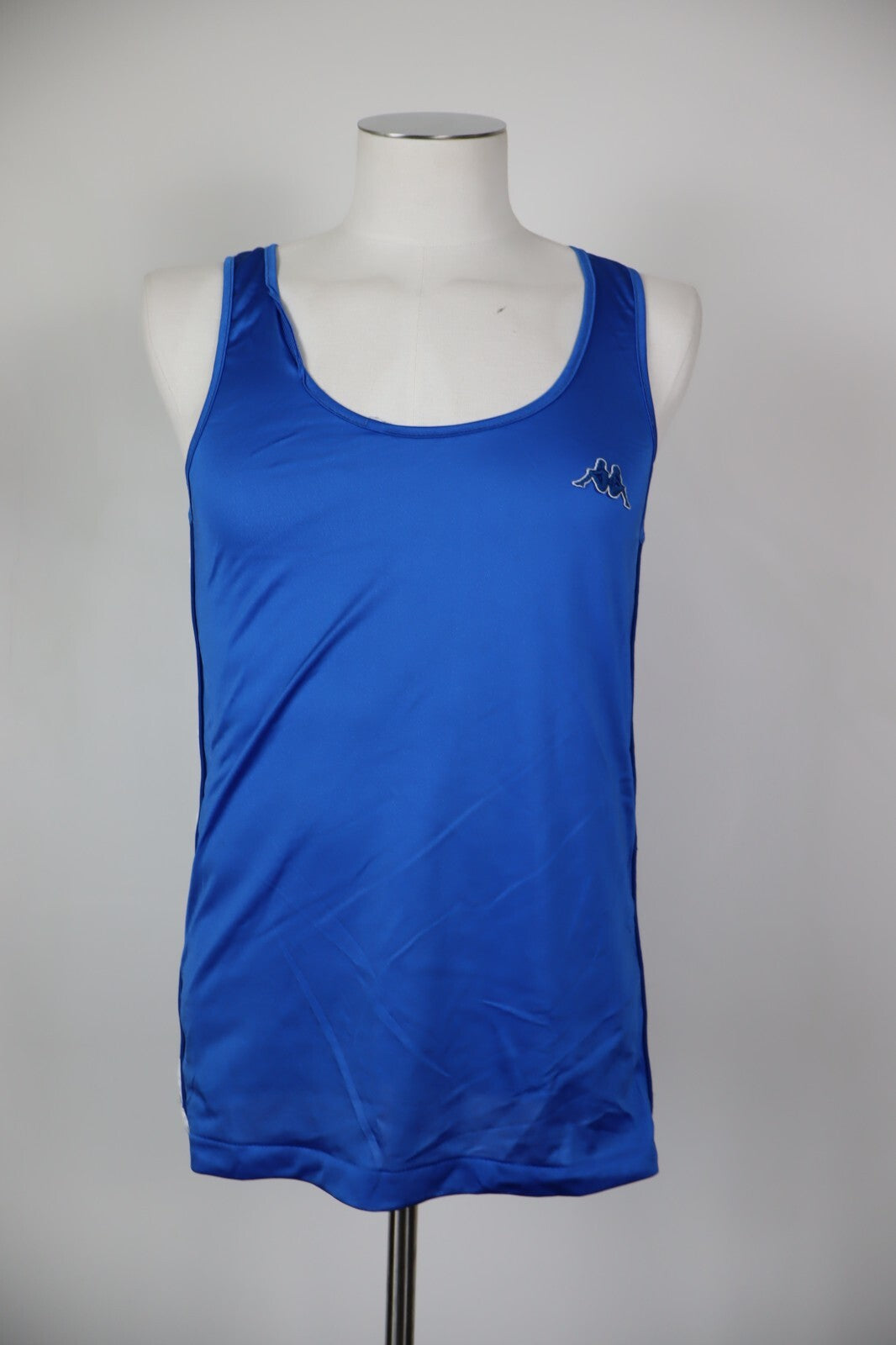 KAPPA CANOTTA UOMO MAGLIA TOP TG 46 MAN T-SHIRT CASUAL VINTAGE NYLON