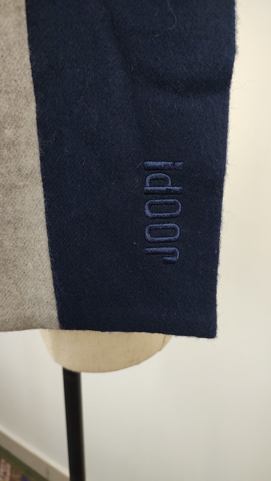 JOOP SCIARPA LANA UOMO DONNA WOMAN MAN VINTAGE CASUAL SCARF