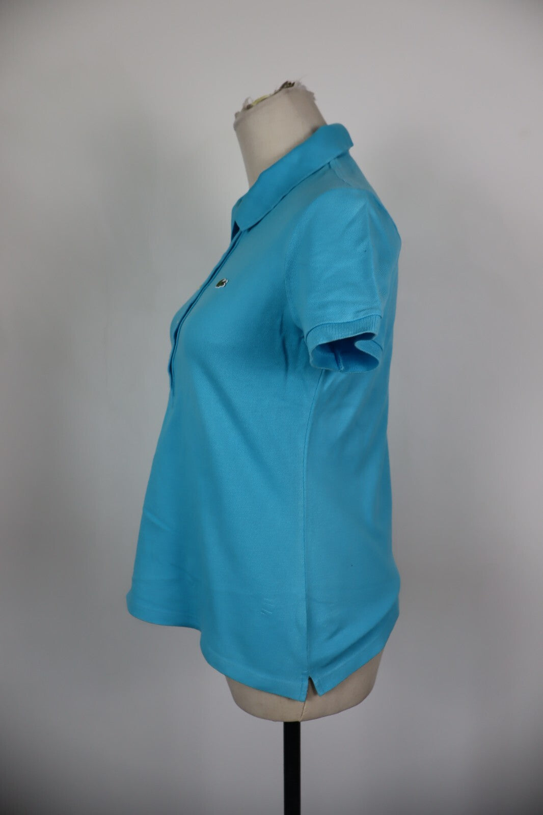 LACOSTE POLO MAGLIA T-SHIRT DONNA COTONE TG 40 WOMAN CASUAL VINTAGE