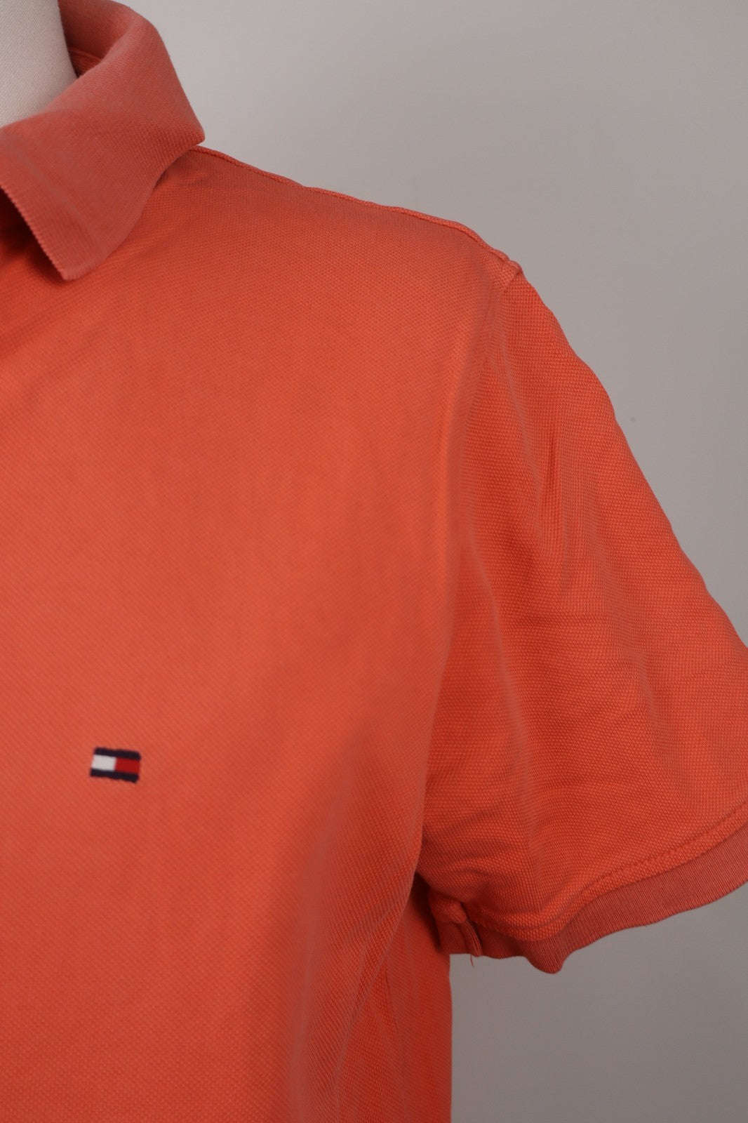 TOMMY HILFIGER MAGLIA POLO UOMO XL MAN T-SHIRT CASUAL VINTAGE COTONE COTTON LOGO